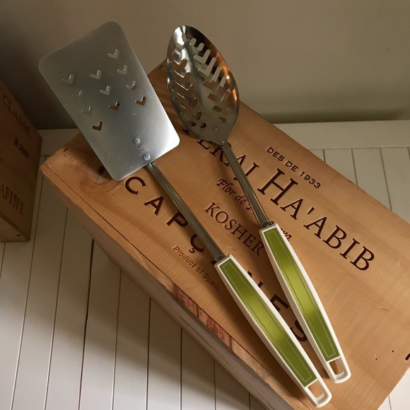 Ekco Kitchen Vintage Ekco Stainless Steel Spatula And Spoon Set